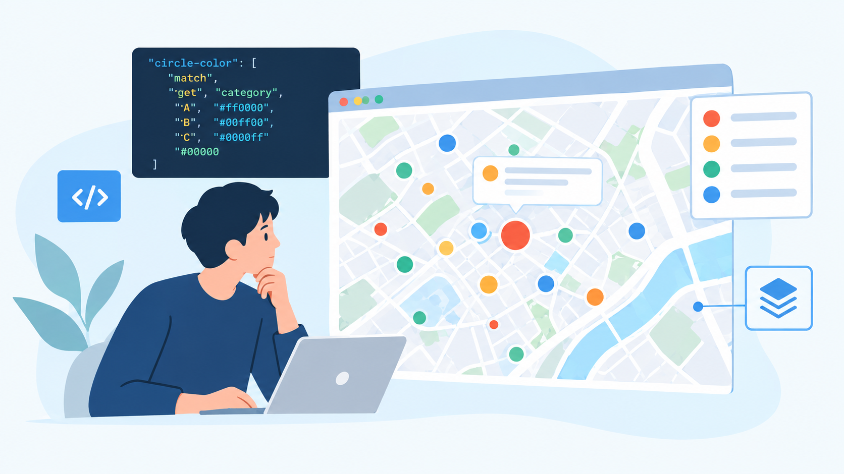 MapLibre Expressionの基本概念と設定場所・基本構文