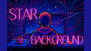 css-star-background-animation