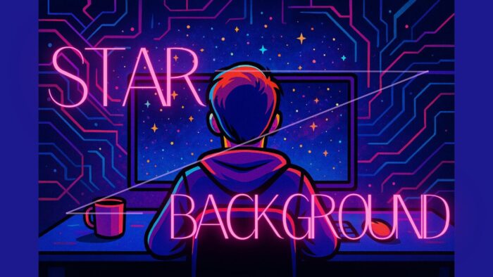 【保存版】CSSだけで作る星空背景アニメーション|コピペOKの完成コード&流れ星・キラキラ演出まで完全解説