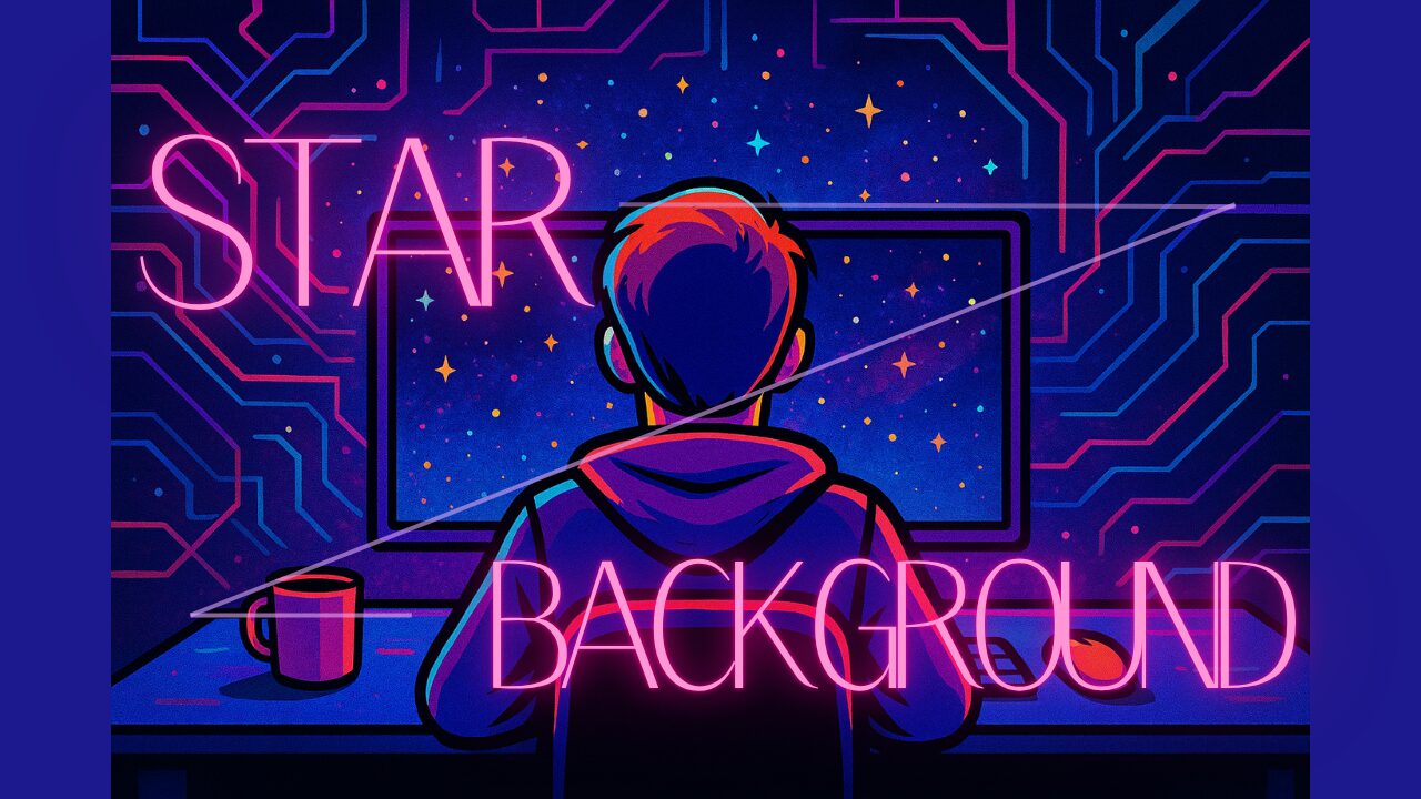css-star-background-animation