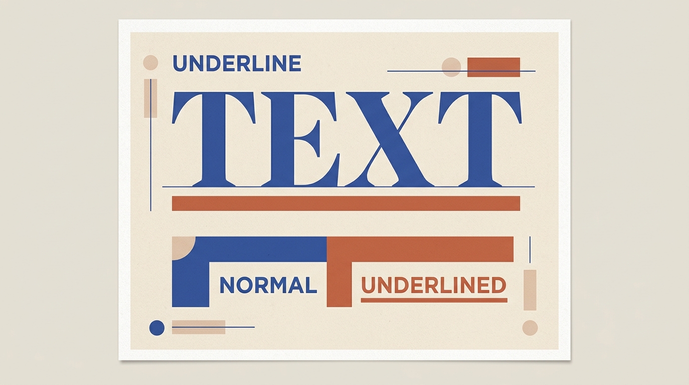 CSSで下線を引く基本の書き方(text-decoration: underline;)