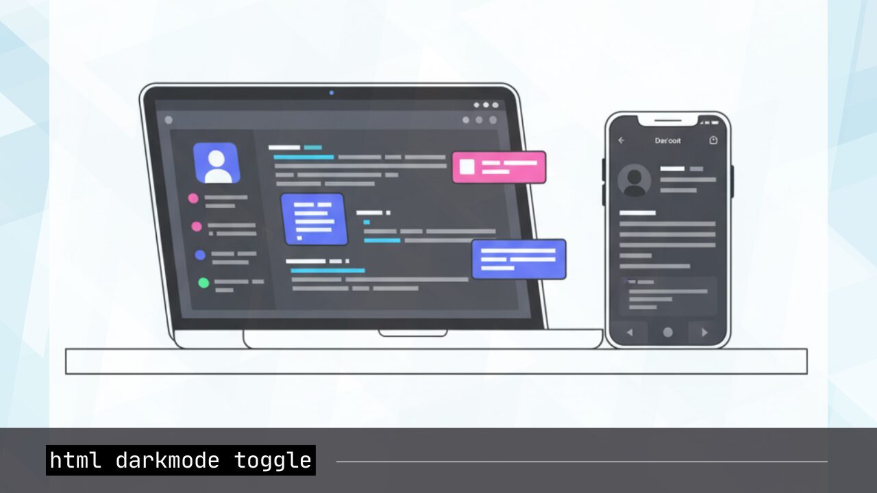 html-darkmode-toggle