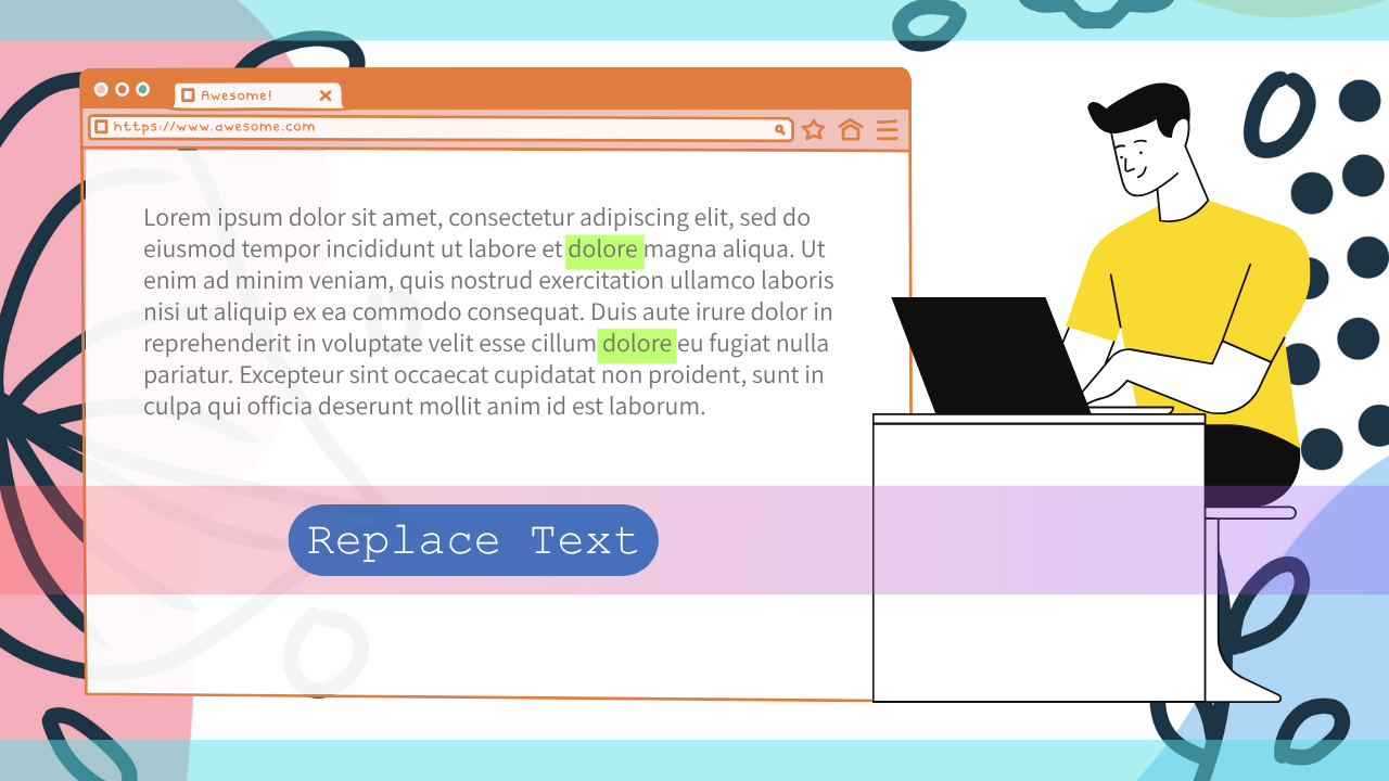 js-replace-text-all