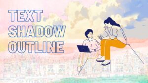 text-shadow-outline-css